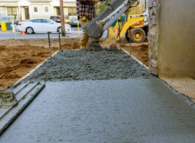 jaki beton na podjazd